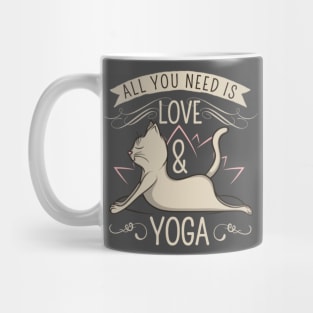 All you need is Yoga and Love Mug